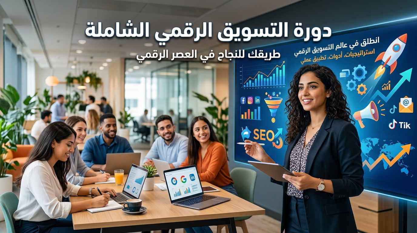 دورة التسويق الرقمي الشاملة