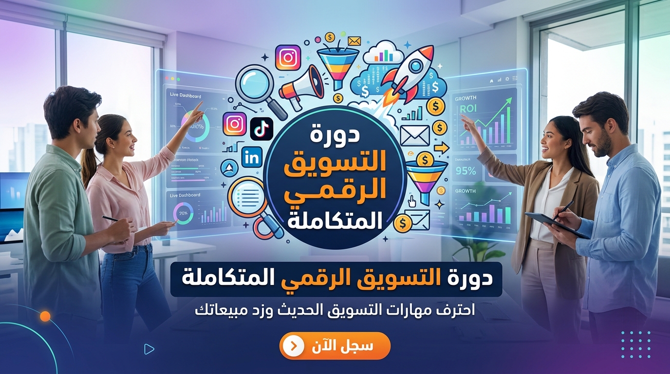 الدورة الكاملة للتسويق الرقمي